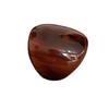 Elegant Amber Tone Resin Ring Size 7 Lightweight Jewelry Handmade Finger Ring Accessory For Women Girls
