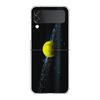 Phone Cover For Samsung Galaxy Z Flip 6 5 4 Case Transparent For Samsung Z Flip 3 Hard PC Foldable Shell Tennis Sport Capas Bags