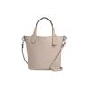 Hanna Double Sided Leather Bucket Bag , Portable Crossbody Bag , Shoulder Bag Small Women's Beige (Unisex) Handbags CR168 SVVFS