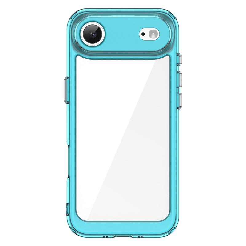 For iPhone 17 Air Case For apple iPhone 17 Air Cover Funda Shockproof Clear PC + Silicone Protective Phone Cover iPhone 17 Air