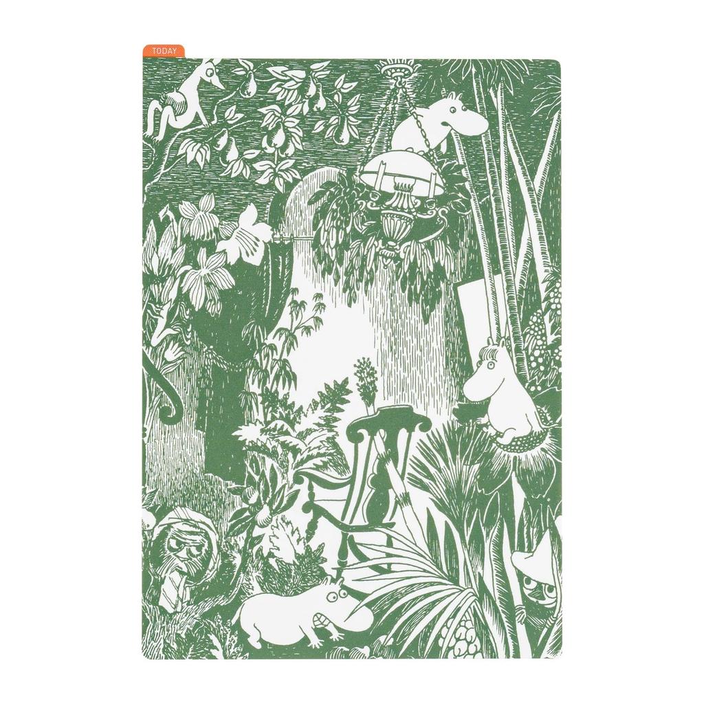 Moomin/Hobonichi Planner Underlay for Weeks - Grand Dance Party Design