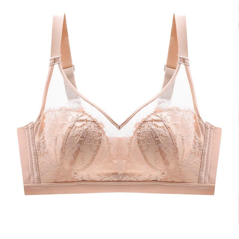 Summer Thin Section of The Bra Underwear Gathered Up To Collect Side Breasts Anti-sagging Bra