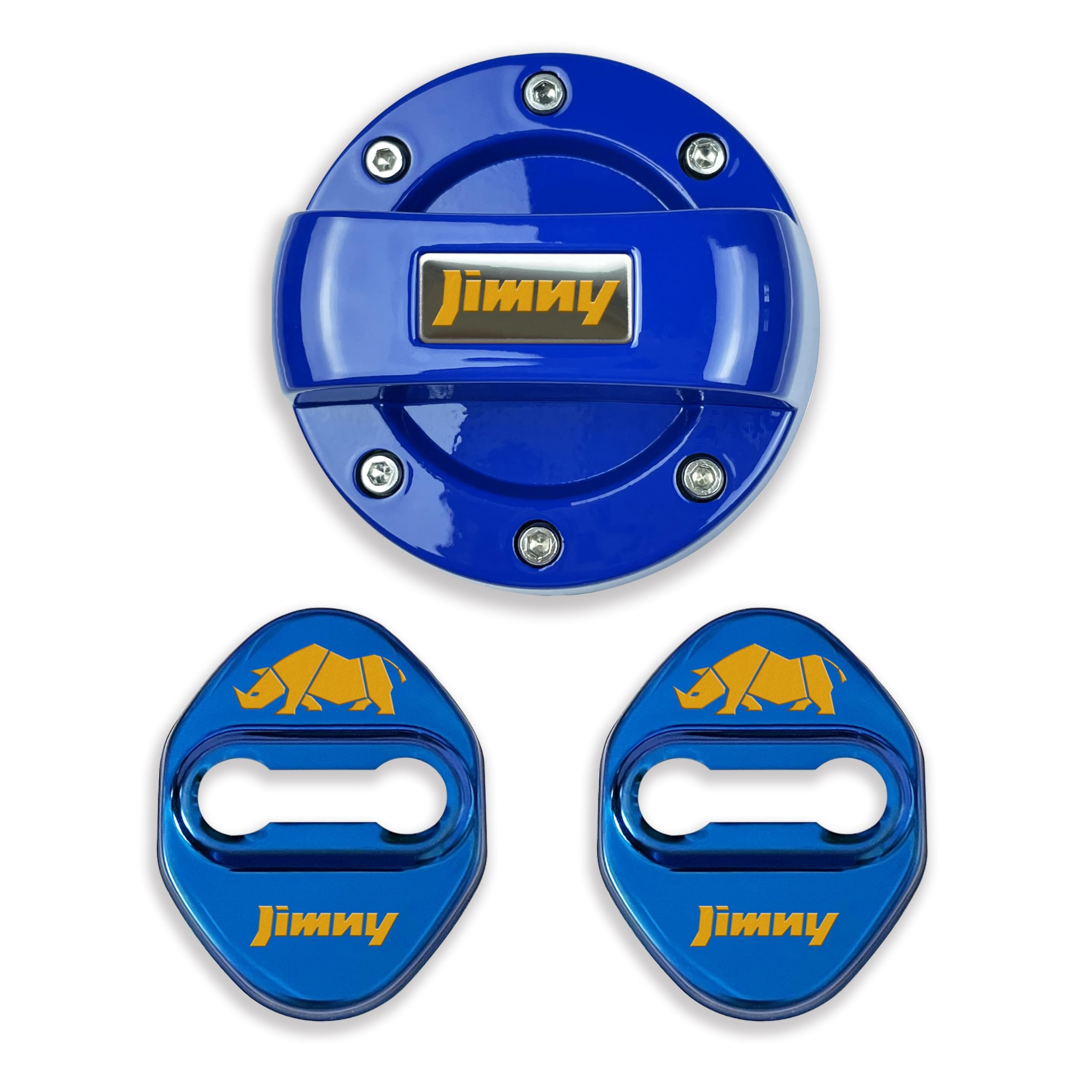 

Jimny Крышка топливного бака Ограничитель двери крышки топливного бака Замок двери Клейкий тип Комплект Крышка, Крышка, Крышка, Крышка, (синий) [Использовал]