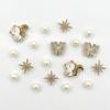 18PCS Fashion Shoe Charms Set Accessories Hole Shoe Buckle Cute Animals Butterfly Pearl DIY 3D Shoes Decorations
