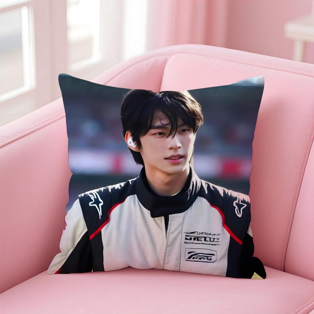 actor fresh DDohoon Cushion Cover Pillow Case Soft Skin Friendly Fabric  Concealed Zipper