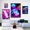 Boy Game Poster Canvas Painting Colorful Picture Art Wall Prints Gamer Handle Headset Kid Room Home Decoration No Frame