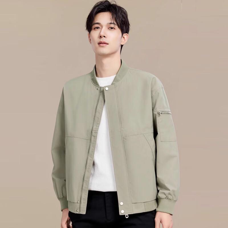 Fengmao Men's Padded Baseball Collar Winter Jacket