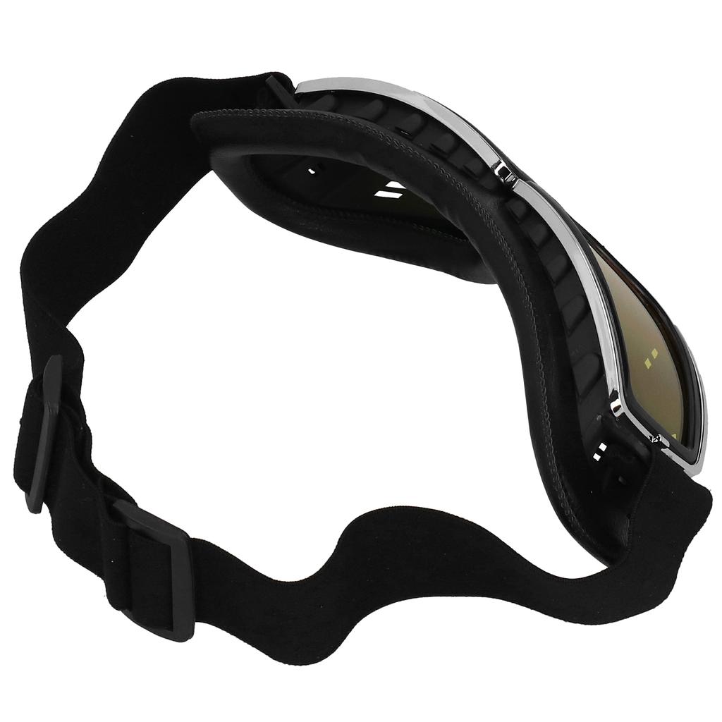 Retro Motorcycle Glasses Outdoor Ski Windproof Glasses Motorbike Riding Eyeglasses