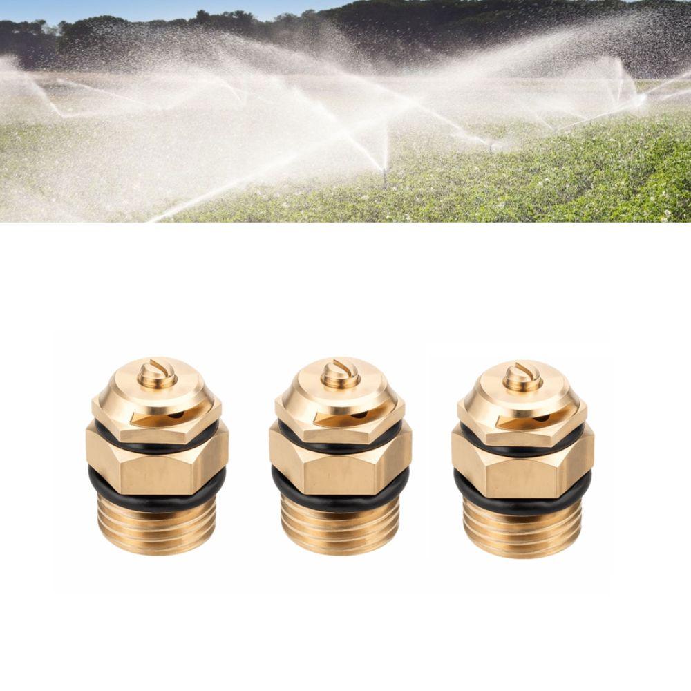 3PCS 180 Degree Sprinkler Head G1/2  Male Thread Refraction Sprinkler Nozzle  Outdoor Cooling
