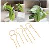 4pcs Plant   Rust Proof Stylish Metal Climbing Plant   for Home Garden Potted Plant