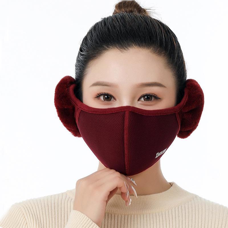 Outdoor Winter Ear Protection Mask: Fashionable, Warm, 3D Earmuffs, Breathable for Cycling