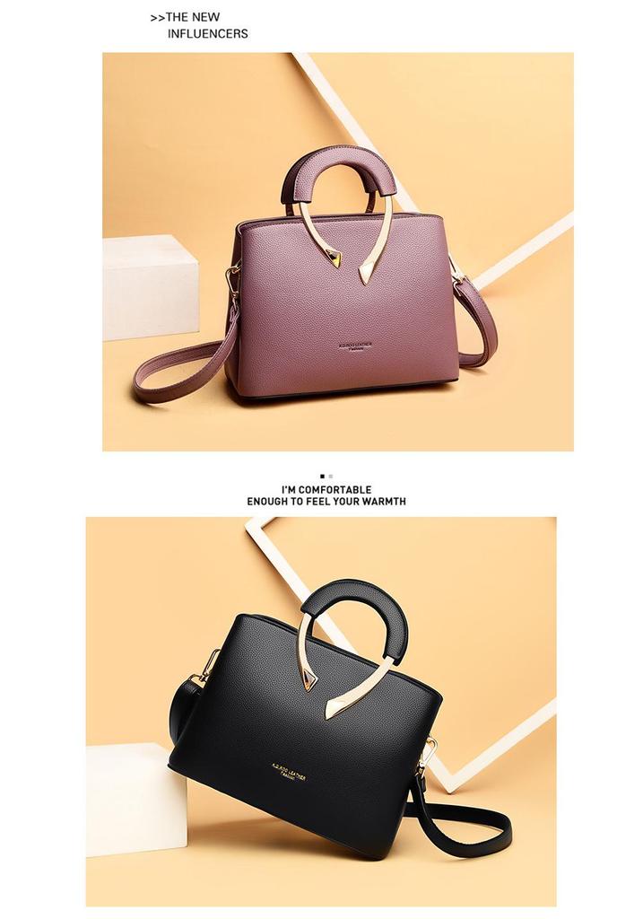 2025 Retro European & American Style Large Capacity Women's Crossbody Handbag