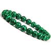 Latest Models 6 8 10mm Green Malachite Bracelet Men Women Bangle for Best Friend Gift Handmade Beaded Natural Stones