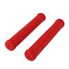 2PCS Butterfly Bicycle Handlebar Grips Shock Absorbing Flexible Comfortable Universal for Bikes Red