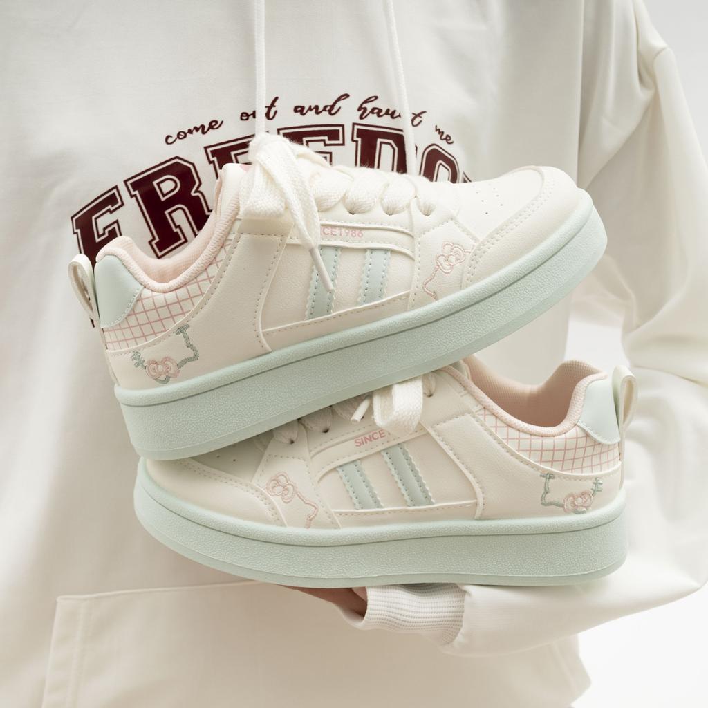Belle spring new breathable casual platform student board shoes