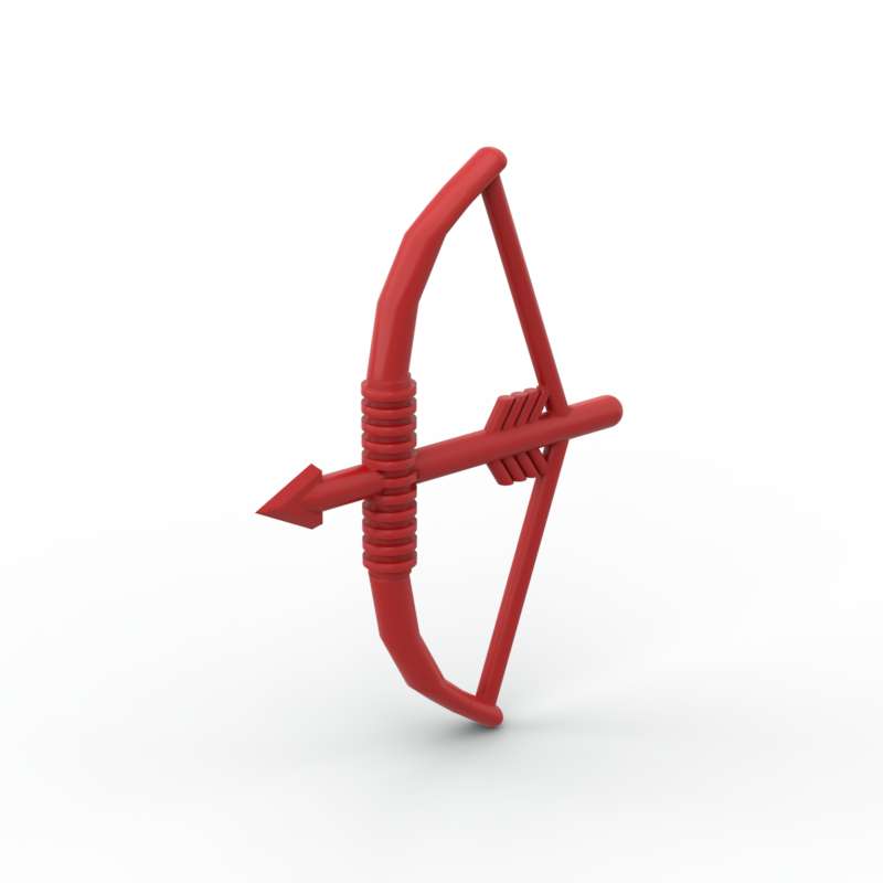 Non-Toxic Moc 10Pcs 4499 Longbow With Arrow Drawn Building Blocks Part Kit Prop Bow Bricks Assemble Particle Toys Children Birthday Gift