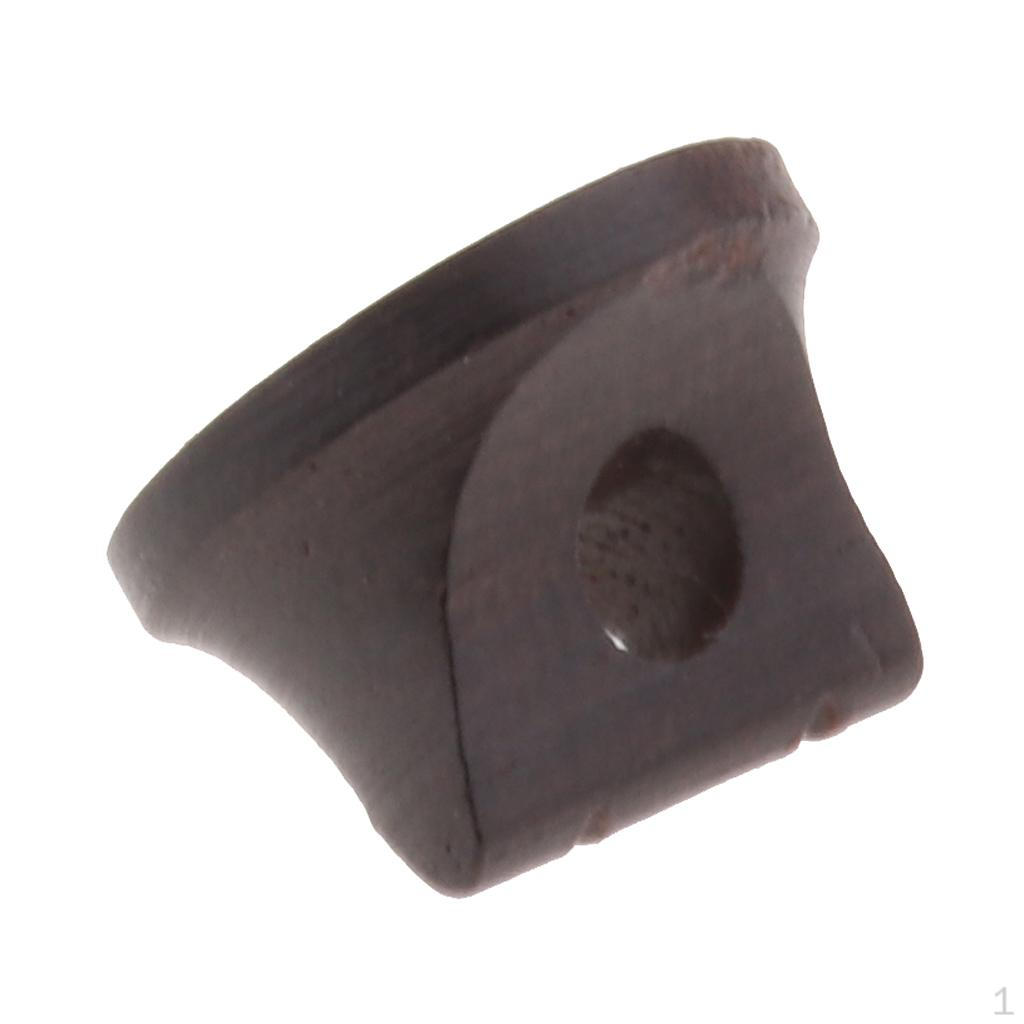 Erhu Bridge for Chinese Violin Fiddle Replacement Parts Black
