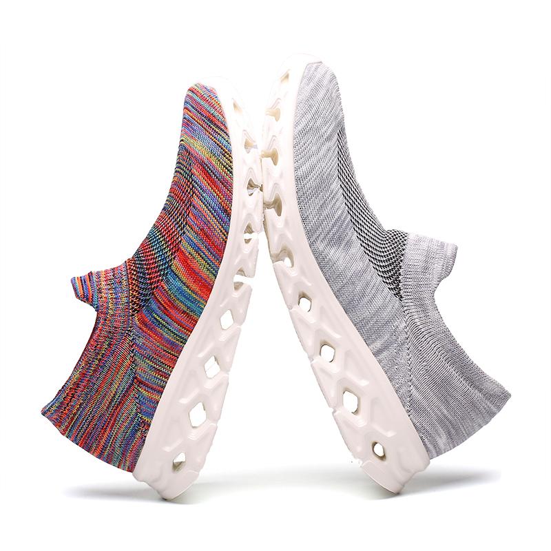 Sneakers Womens Comfortable Casual Shoes Slip on Breathable Mesh Fashion Running Shoes Unisex Mens Tennis Lightweight Sneakers