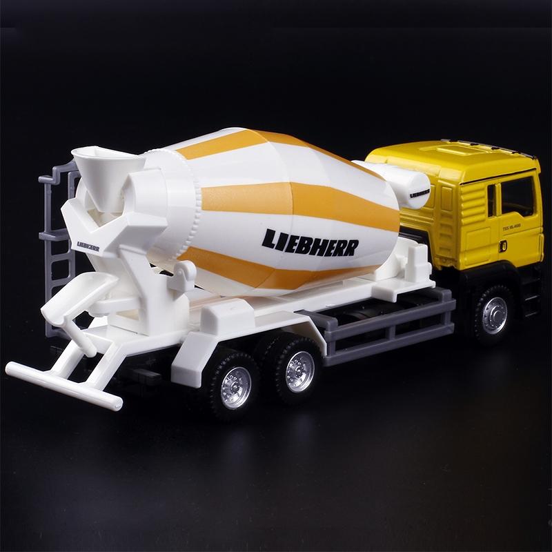 MAN SCANIA Fire Engine Cement Mixer Garbage Truck Simulation Diecast & Toy Vehicle RMZ City 1:64 Alloy Car Model Gifts For Children