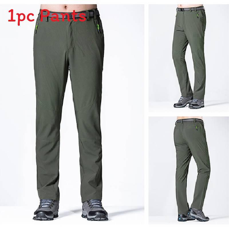 Outdoor Sports Breathable Elastic Hiking Pants For Camping And Climbing