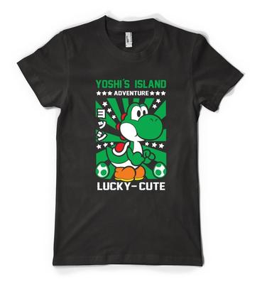 Yoshi’s Island Adventure Lucky Dinosaur Gaming Personalised Unisex Kids T Shirt