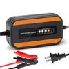 Car Battery Charger 12V 3A Automatic Smart Charger Battery Maintainer Wet Dry Lead Acid Motorcycle Charger LCD Display