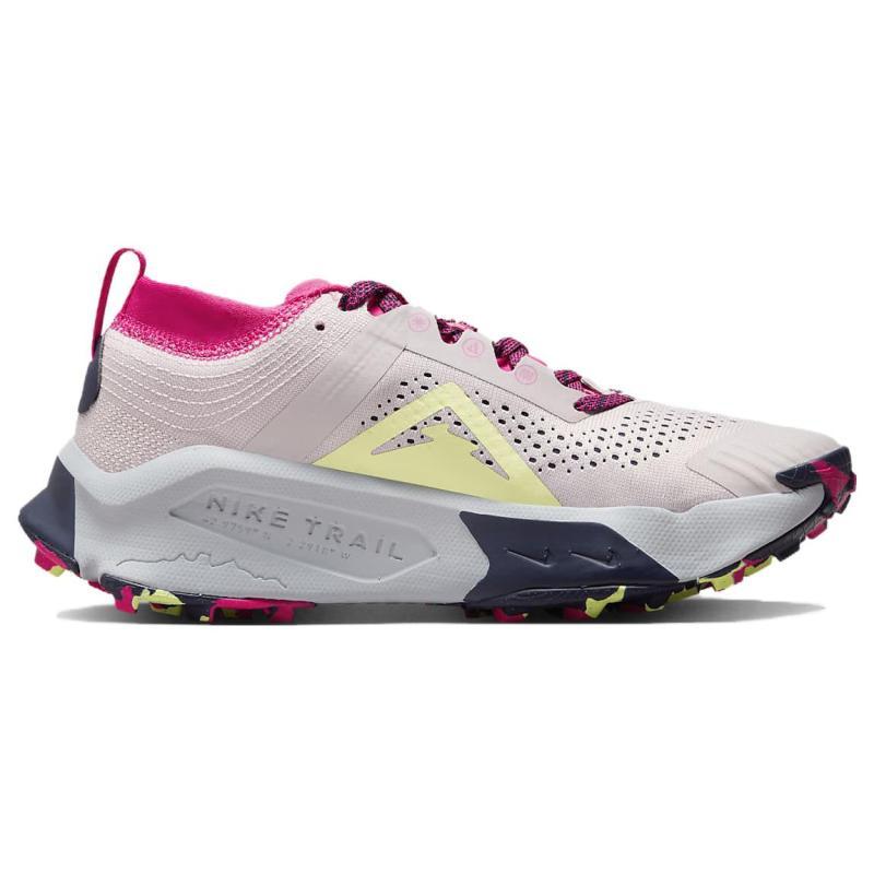 Nike ZoomX Zegama Platinum Violet Luminous Green Women's Sneakers Casual DH0625-002