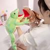 Lizard Snake Plush Hand Puppet Frog Crocodile Storytelling Puppet Animal Hand Puppet  Role-playing