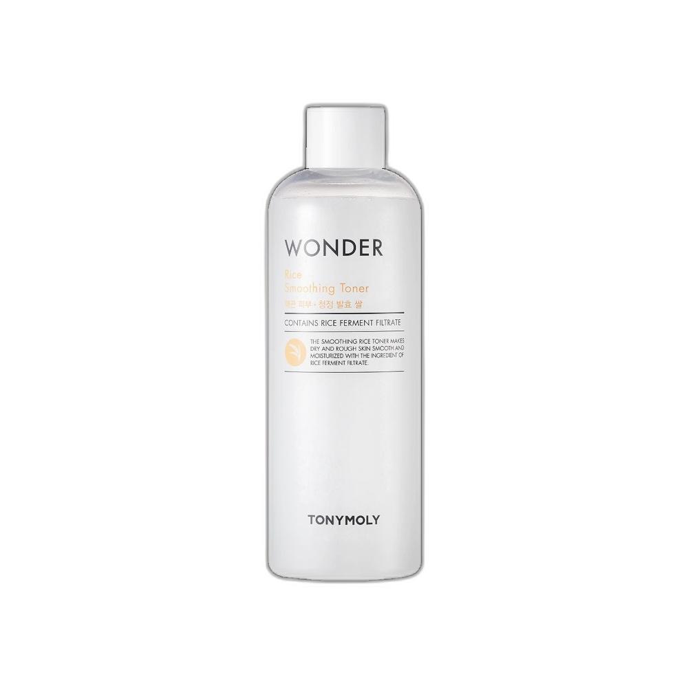Tony Moly Wonder Smooth Skin Toner 500ml Exfoliating Pore Clarifying