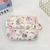 Cartoon Printing Small Lipstick Bag Multifuctional Sanitary Napkin Storage Bag Cute Wallet  Daily