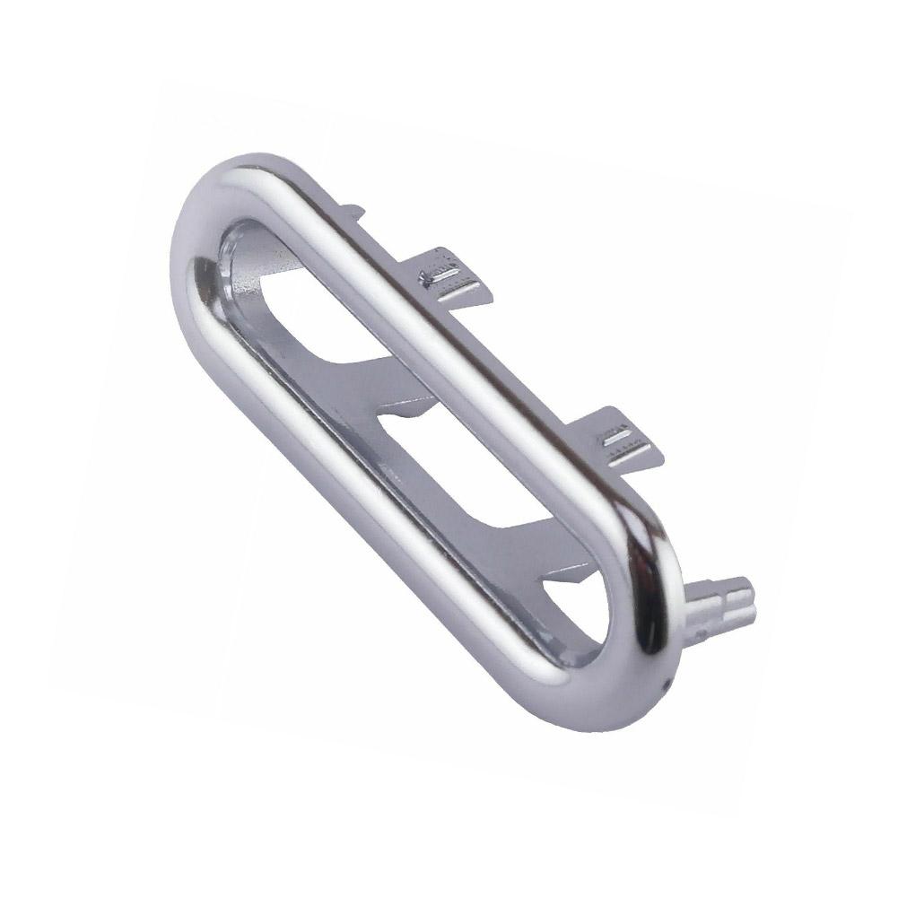 Basin Sink Spare Oval Overflow Cover Tidy Trim in Chrome Stylish Replacement