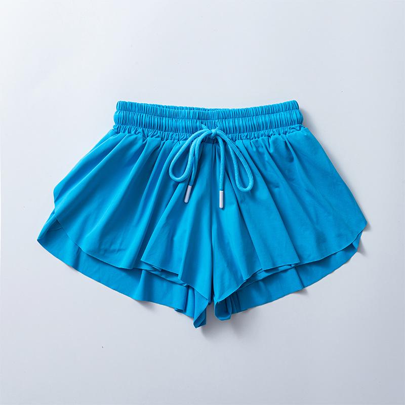Gonna da Yoga/Tennis da Donna ad Asciugatura Rapida con Pantaloncini Traspiranti e Tasche
