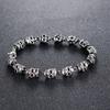 Zinc Zinc Alloy Skull Beaded Bracelets Jewelry Accessories Bangle Personality Jewelry Accessories  Women