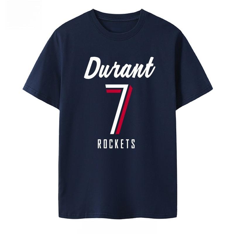 Kevin Durant Tshirt Kevin Durant shortsleeved jersey with number Basketball sportswear casual top for Unisex Summer Top