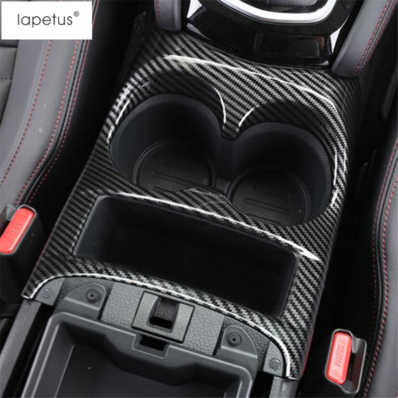 Central Console Front Gear Shift Panel Water Cup Holder Cover Trim For Nissan Qashqai J11 2014 - Carbon Fiber Accessories