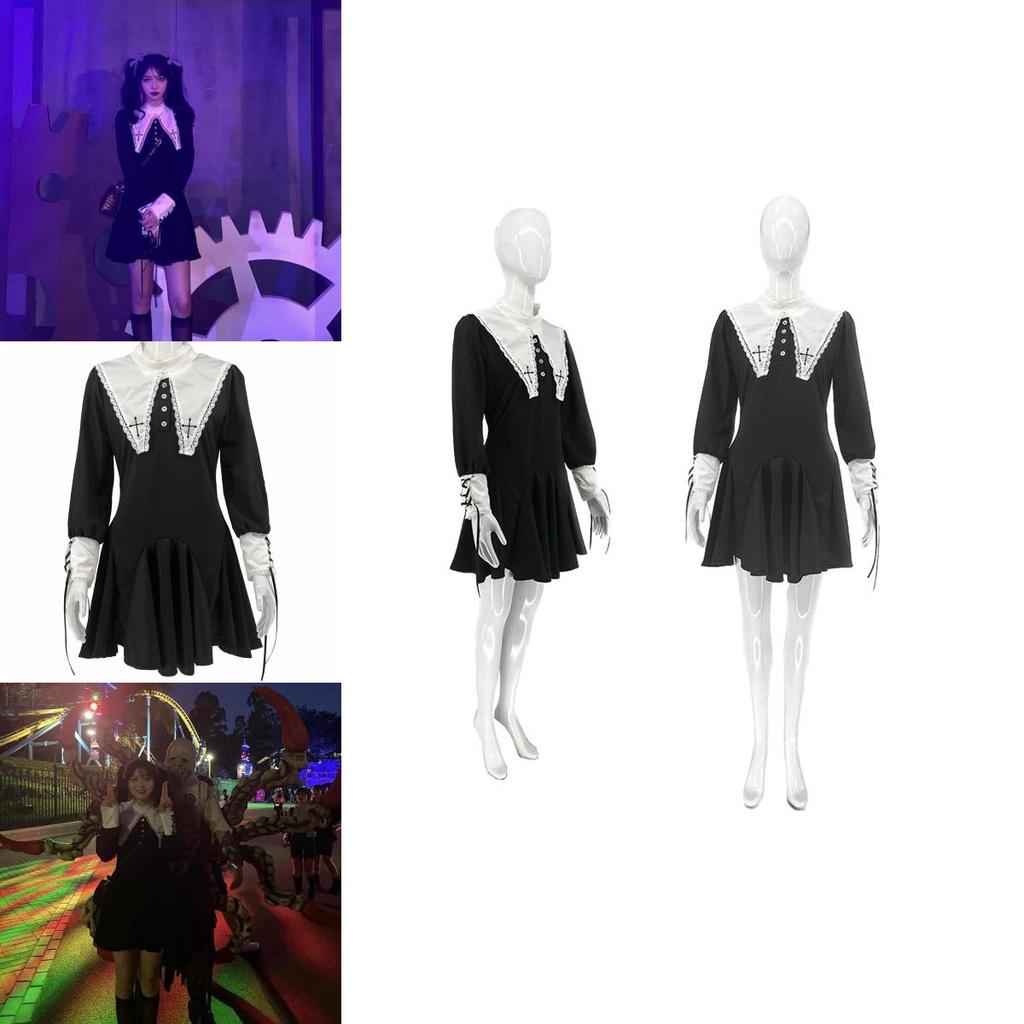 Sexy Adult Cosplay Costume For Halloween Naughty Lolita Nun Outfit 2013