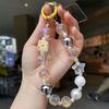 12cm Cell Phone Short Strap Star Beads Decor Sling Lanyard for Phone Case