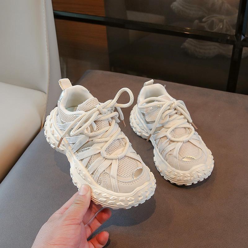 

Children s sports shoes 2025 spring and autumn new tank shoes boys dad net shoes breathable girls durian tire shoes 26