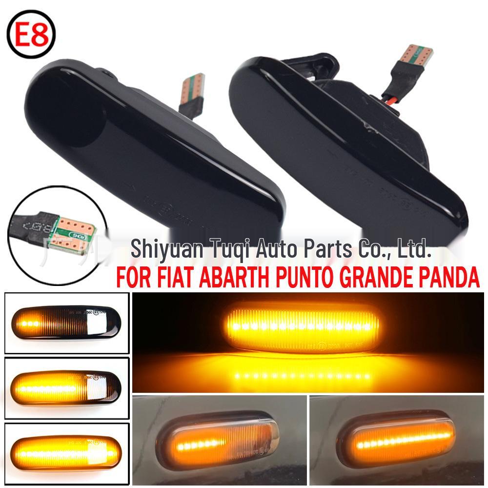 Flowing Style Fender Light Side Turn Signal for Fiat Panda 169, Peugeot, Citroën