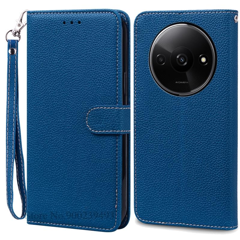 Für Redmi A3X Fall Leder Flip Brieftasche Abdeckung Für Xiaomi Redmi A3X Fall Buch Brieftasche Abdeckung Für Redmi A 3X A3X Fall Coque Fundas