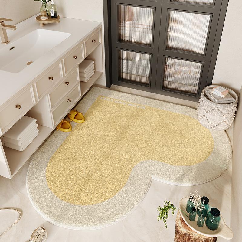 Cute Style Floor Mat Bathroom Floor Mat Bathroom Door Wear-resistant and Anti Slip Mat