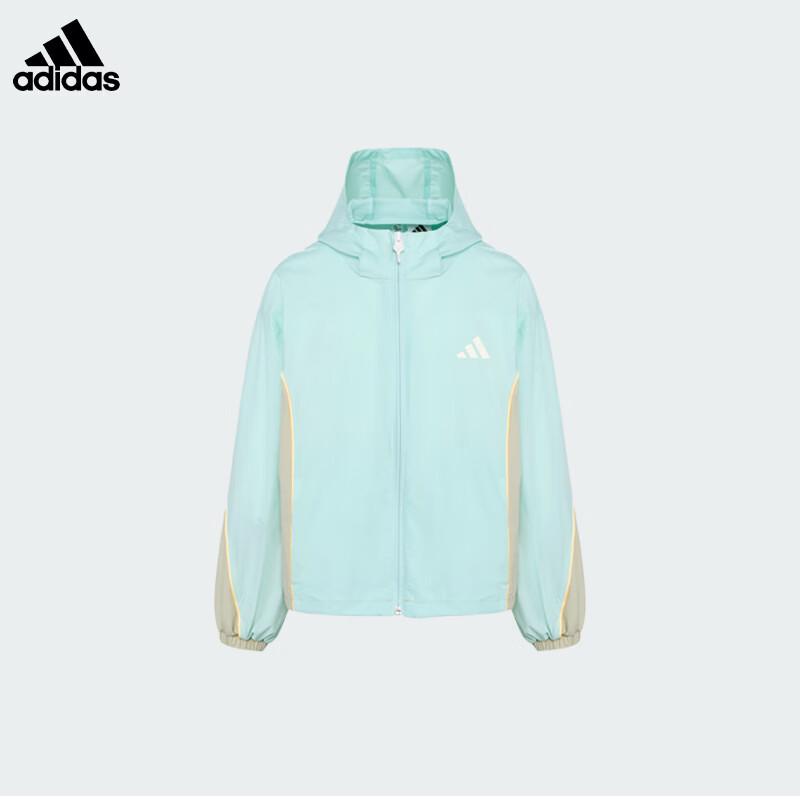 Adidas Satin Hooded Jacket 128