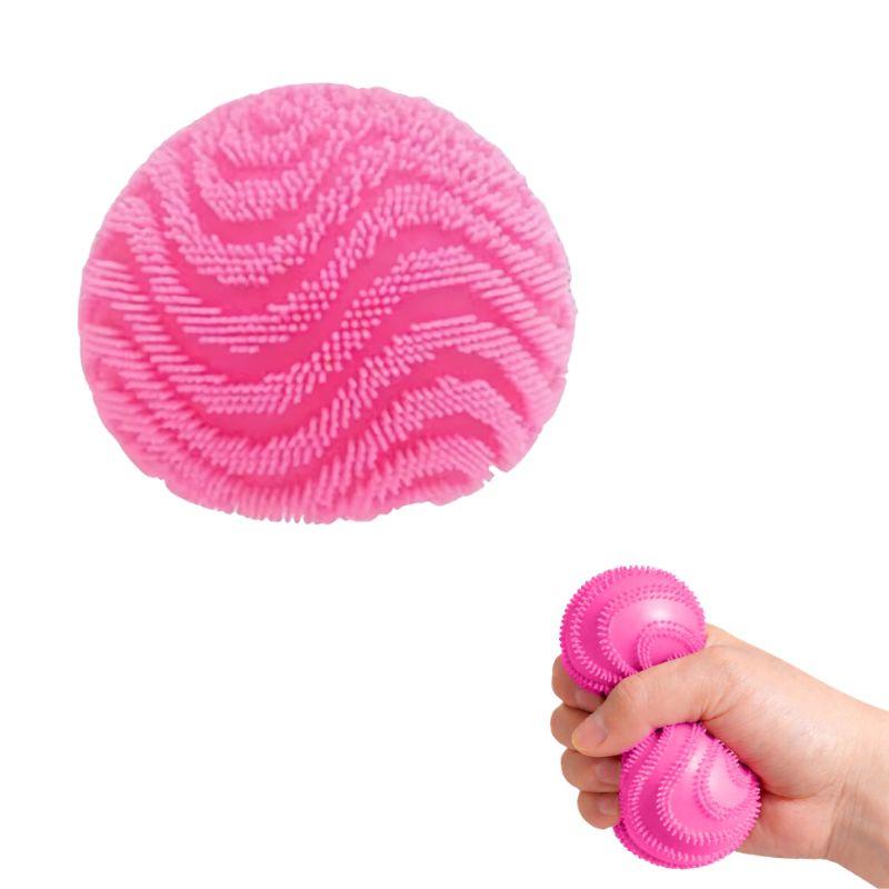 Schylling NeeDoh Fuzz Ball and Maltose Candy Sensory Squeeze Toy Stress Relief Fidget Ball for Kids Adults