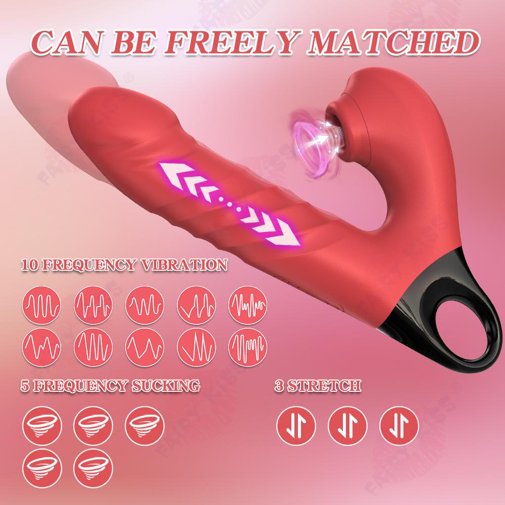 Powerful Clitoral Sucking Dildo Vibrator Female Clit Anal Stimulator G Spot Vagina Massager Sexy Adult Supplies Toys Penetration