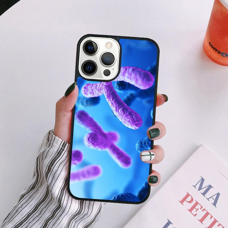 Science DNA Biology Phone Case For iPhone 17 Air 16 15 14 13 12 Pro Max Plus Max Cover Shell Coque