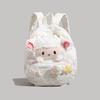 Hochwertiger niedlicher Lamm-Rucksack Winter neu weiblicher College-Student Schulranzen Großraum Pendlerrucksack