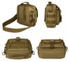 Molle Compatible Available In 6 Shoulder Camouflage [PHOENIX IKKI] Dual-Use Bag, Colors, Camouflage, Water-Resistant, Outdoor, Tactical, Bag,