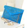 Vintage Hollow Out Envelope Bag Small Women Leather Crossbody bag For girl Shoulder bag Messenger bag