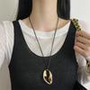 Popular Choice Fall Winter Light Luxury Sweater Chain Accessories Premium Multi-style Leather Cord Necklace
