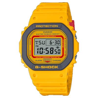 Casio G-SHOCK Herre Resin 200M Vandtæt Stødsikker Alarm Kvarts Ur DW-5610Y-9